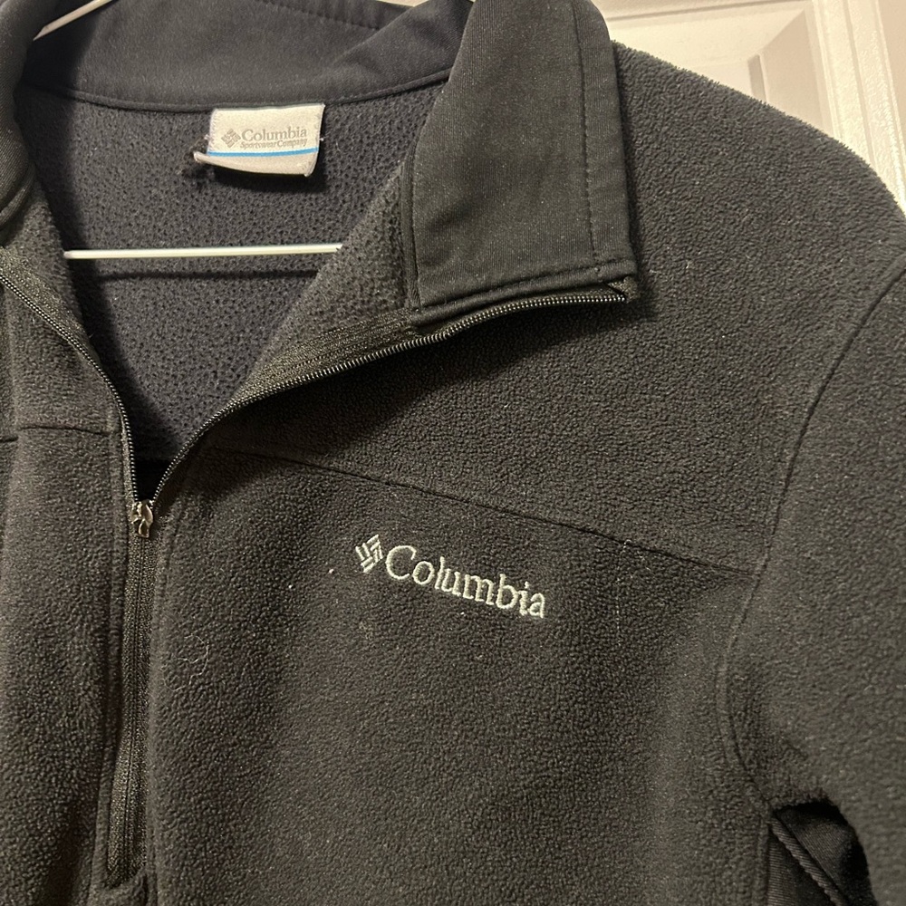 COLUMBIA men’s fleece pullover S